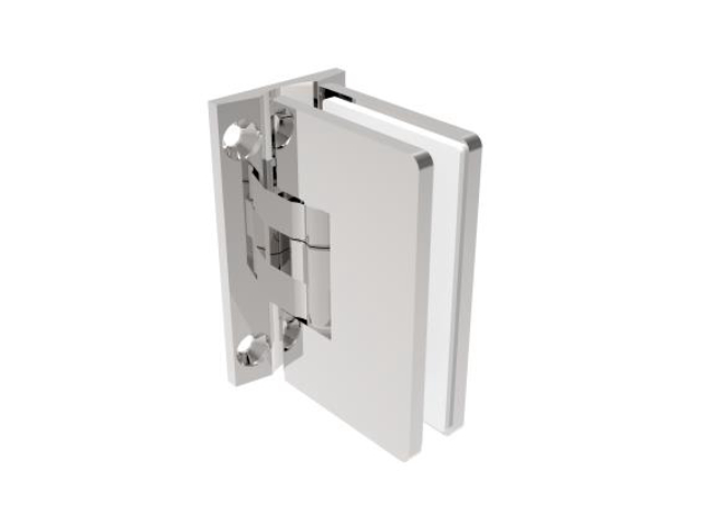 Hinge for glass door Brass flex